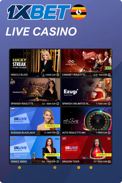 1xBet Live Casino